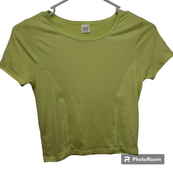 Juniors Series-8 Fitness Soft Lime Active Tee - Picture 1 of 4